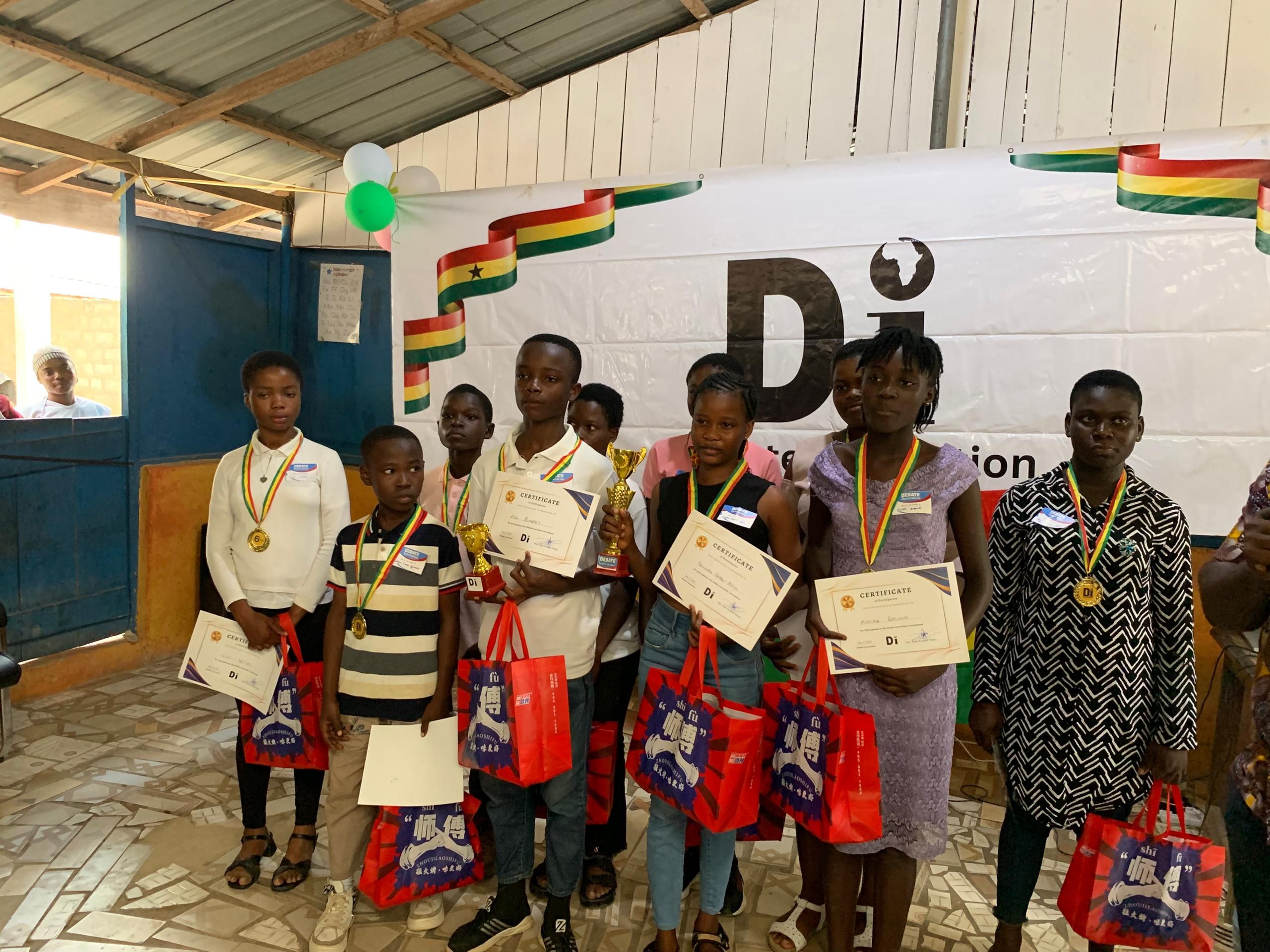 Prize giving